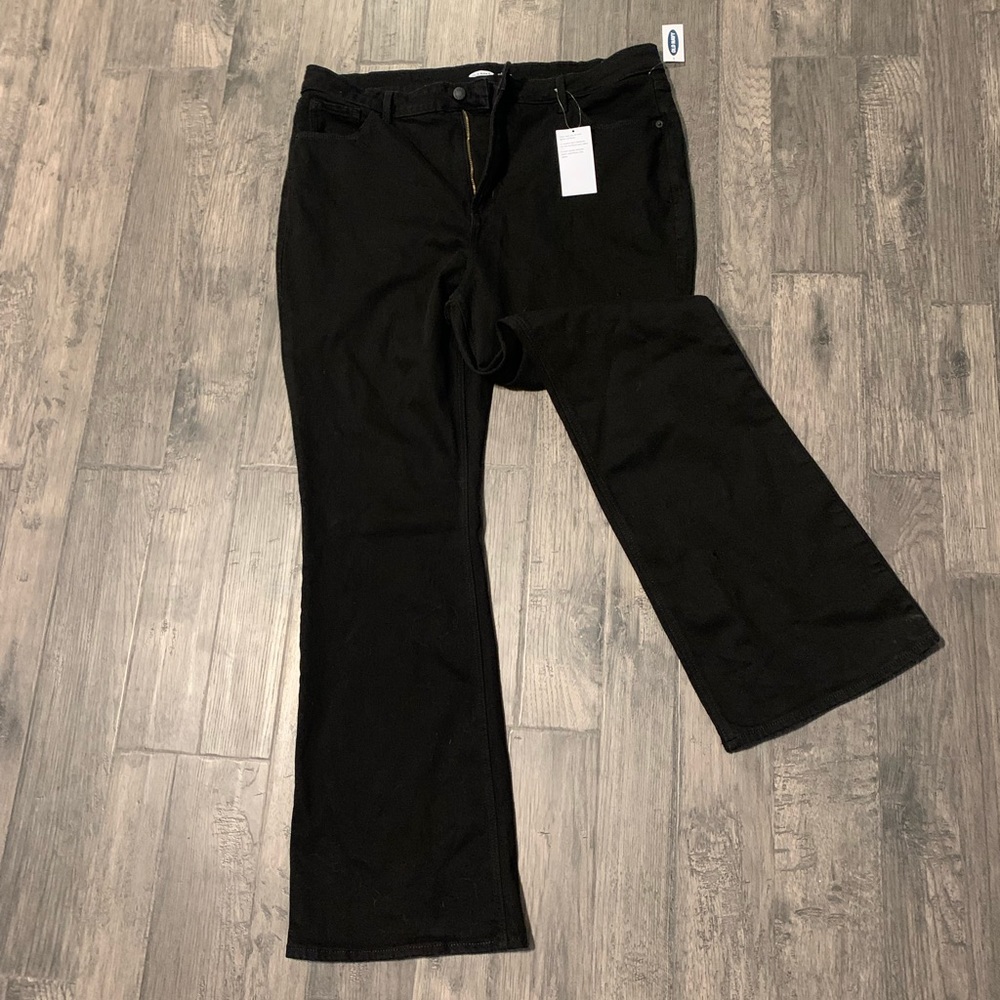 Black Flare Jeans